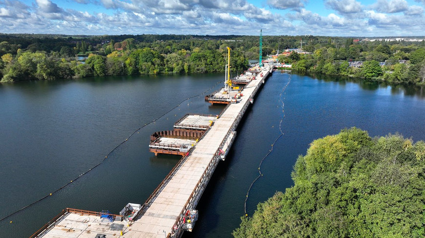 HS2'S TEMPORARY BRIDGE TAKES 10,000 VEHICLES OFF LOCAL ROADS